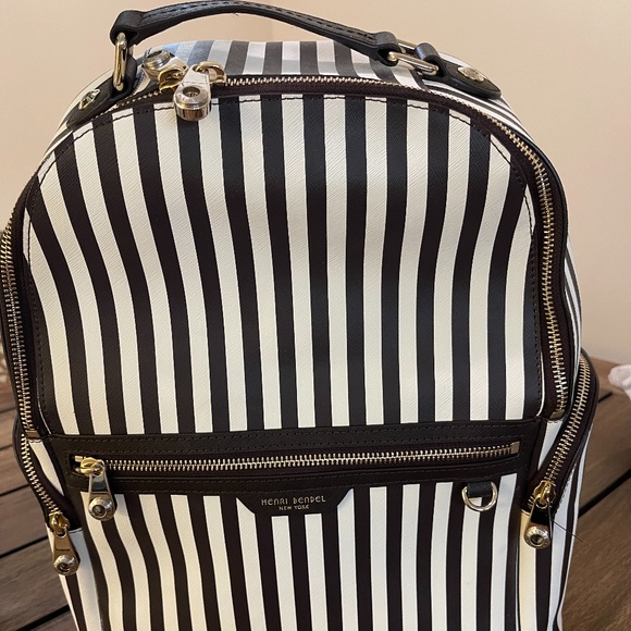 Henri Bendel 57th Centennial Stripe Backpack main image 9